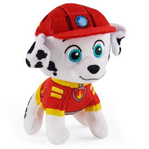 Paw Patrol 5 Inch Emt Mashall Mini Plush Pup For Ages 3 And Up 1