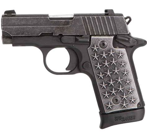 Sig Sauer P238 We The People 380 Auto Acp 27in Distressed Stainless