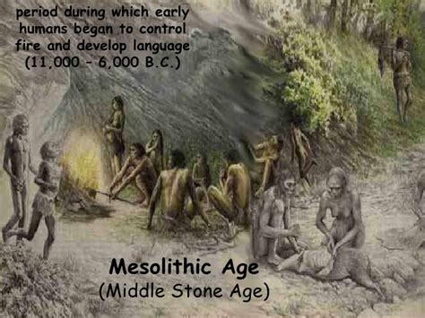 Mesolithic Age Culture Burials Art Sites Tools