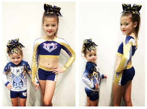 Sublimated Cheer Uniforms For Ice Mini Flurries Gk Cheer Cheer