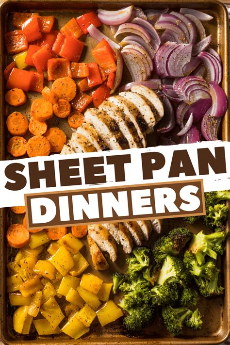 24 Best Sheet Pan Dinners To Make Tonight Insanely Good