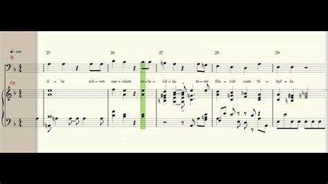 Mozart Requiem 3 Dies Irae Bass Part Youtube