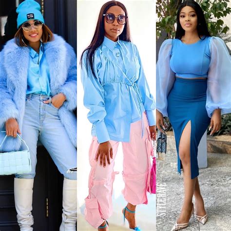 Looks That Prove That Baby Blue Color Can Be Worn All Year Round