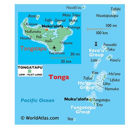 Tonga Maps And Facts World Atlas