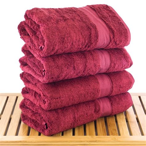 Towels 27 X 54 17 Lbsdoz 100 Turkish Cotton Cranberry Bath