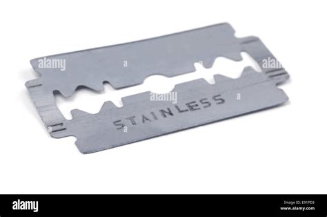 Razor Blade Close Up Hi Res Stock Photography And Images Alamy