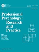 ► international journal of mental health systems. Professional Psychology: Research and Practice