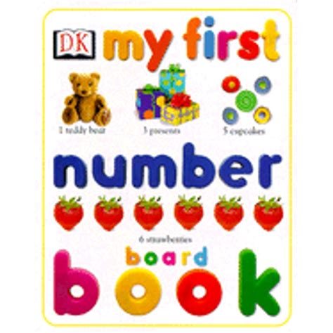 My First Books Board Books Dorling Kindersley My First Number Board