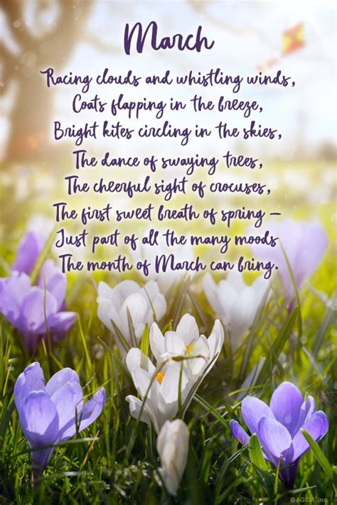 March Poem March Ecard Blue Mountain Ecards March Quotes New Month Quotes Happy March