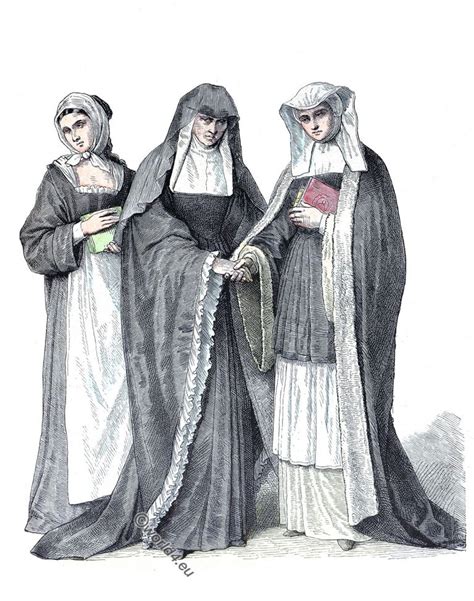 types of nuns habit of different orders ecclesiastical monastic orders