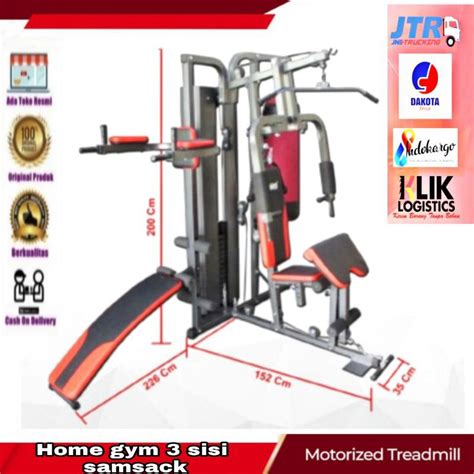 Jual Home Gym 3 Sisi Samsak Total Hg 077 Alat Fitnes Dan Gym Alat