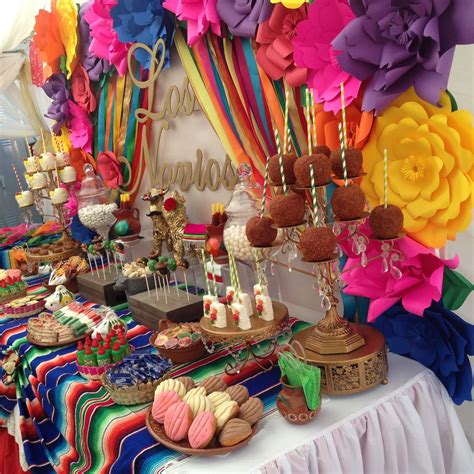 Fiesta Mexicana Mexican Theme Party Our Dessert Table