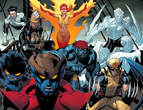 Amazing X Men Cover By Ed Mcguiness At Comic Art Community Marvel Comics Comics Comic Art