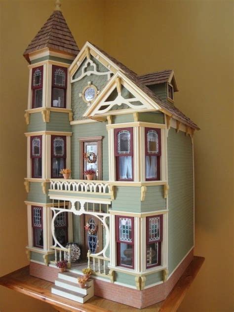 Gothic Victorian Style Wooden Doll House Mini Doll House Doll House