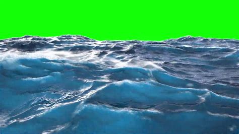 Large Ocean Big Sea Free Footage Chroma Key Youtube