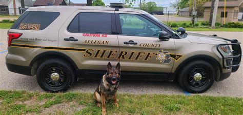 Allegan County Sheriff K9 Thor Receives Donated Protective Vest
