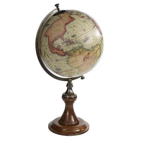Grand Globe De Mercator En Couleurs