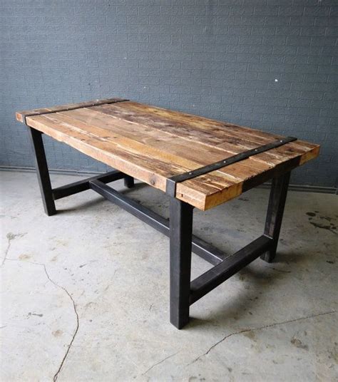 Here Is Our 6 8 Seater Medieval Dining Table Made From Reclaimed Timber