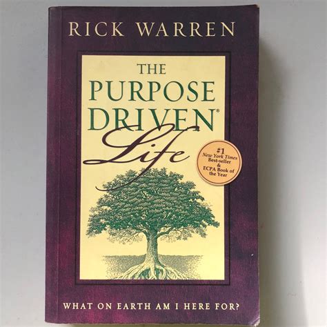 Purpose Driven Life By Rick Warren Books And Stationery Non Fiction On