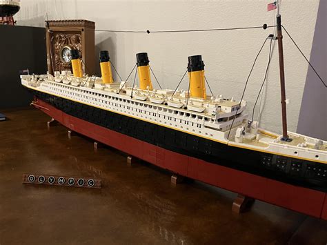 Finished Building The Lego Version Of The Rms Olympic Rtitanic
