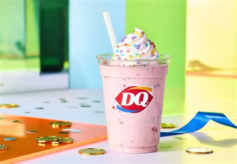 Dairy Queen Blends New Under The Rainbow Shake Brand Eating