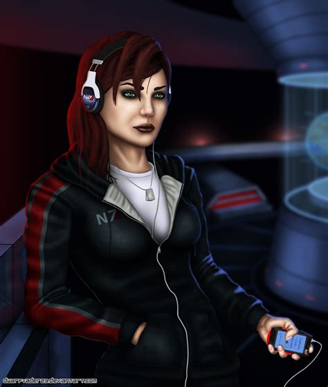 Mass Effect 3 Femshep Casual By Dwarfvader23 On Deviantart