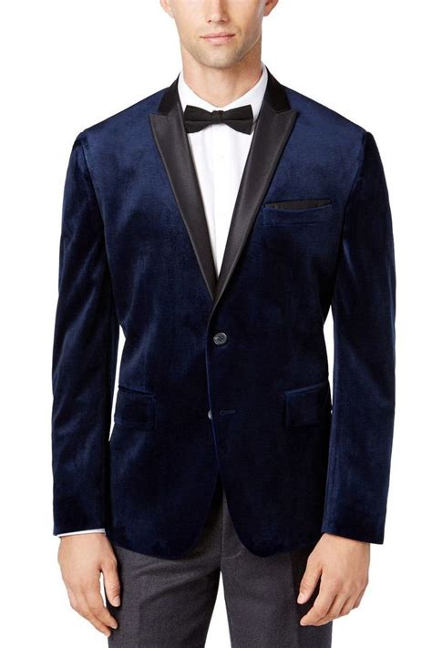 Cotton Velvet Blue Blazers Blazers For Men Velvet Blazer Sports Blazer