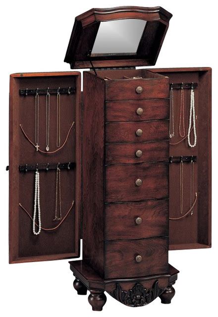 Coaster Traditional Jewelry Armoire Traditional Jewelry Armoires