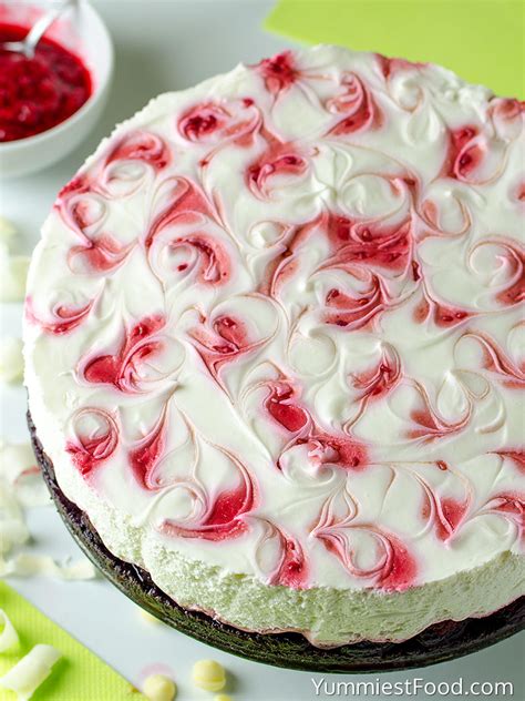 Blog posts can only be in the formatted text recipes and users must follow site wide self promotion guidelines of posting 1/10. No Bake White Chocolate Raspberry Cheesecake - Recipe from ...