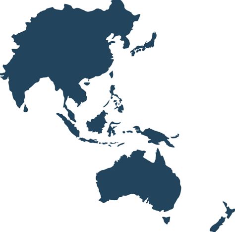 Asia Pacific Map Vector Clipart Large Size Png Image Pikpng Images