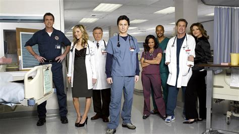 Download Wallpaper 1920x1080 Scrubs Tv Show Actors Doctors Hospital