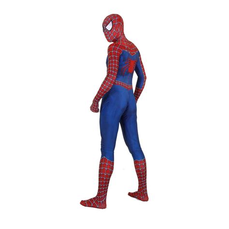Kids Original Spider Man Suit Cosplay Costume Detached Mask Etsy