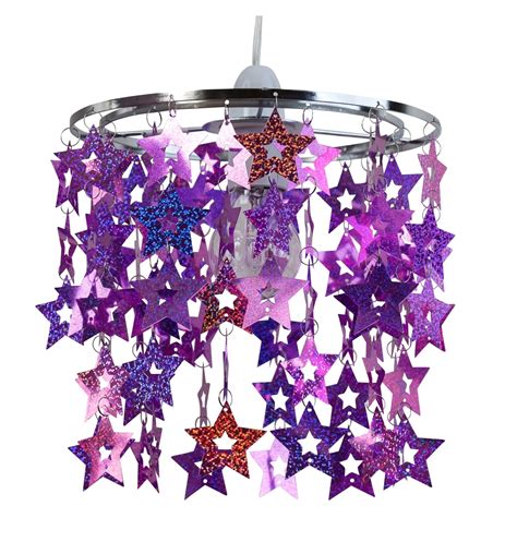 Buy bedroom ceiling lights and get the best deals at the lowest prices on ebay! Girls Bedroom Nursery Pink Purple Sparkly Star Ceiling ...