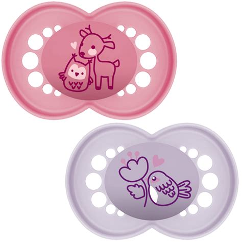 MAM Pure Original 6+M Soother 2pk