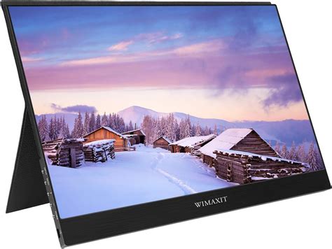 Wimaxit 133inch 1920x1080p Ips Hdr Portable Usb C Hdmi Monitor Ultra
