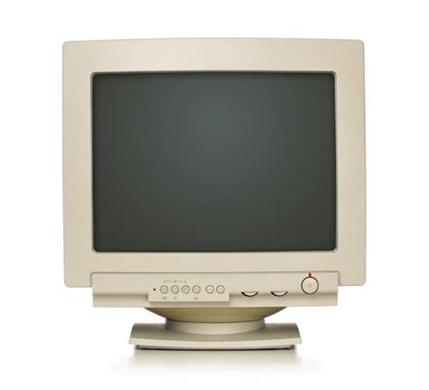 Old Computer Monitor Front