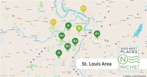 2020 Best Places To Live In The St Louis Area Niche