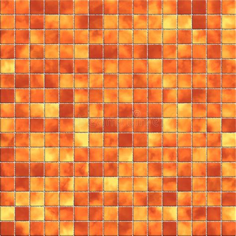 Mosaic Tile Seamless Texture Stock Illustration Illustration Of Gray