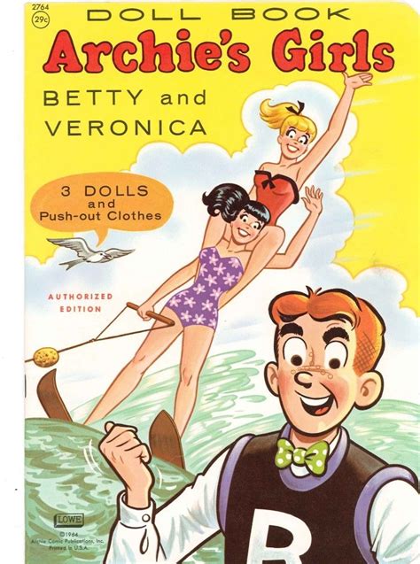 Archies Girls Betty And Veronica Paper Doll Cover Ebay Archie Comic
