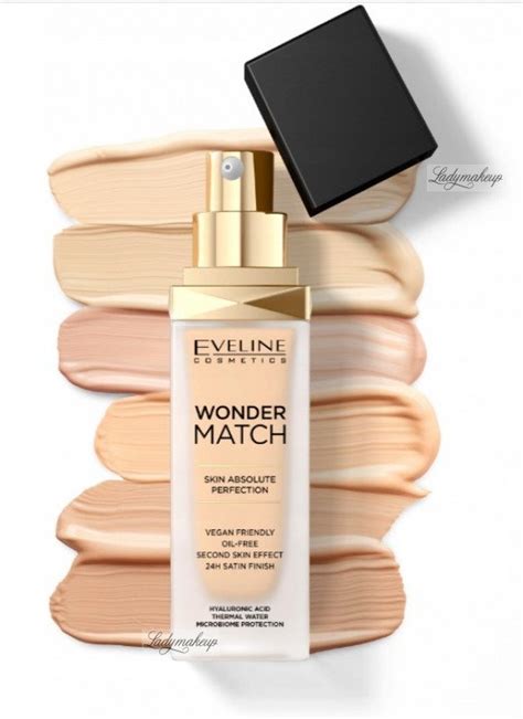 Eveline Cosmetics Wonder Match Foundation Luxurious Foundation Matching The Skin With