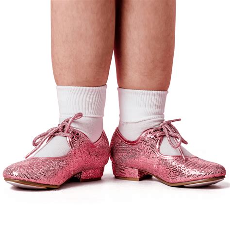Sparkly Pink Tap Shoes Babyballet