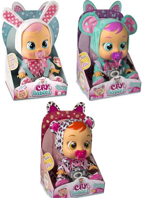 Cry Babies Lea Coney Lala Set Of 3 Dolls Imc Toys Toywiz
