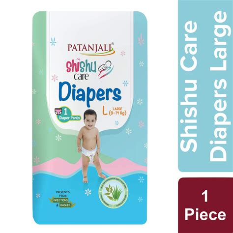 Buy Patanjali Shishu Care Large Size Baby Diaper 1 Count Online At Low