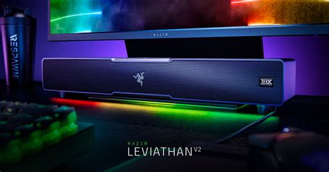 New Arrival Razer Leviathan V2 Pc Gaming Soundbar With Razer Rgb Chroma