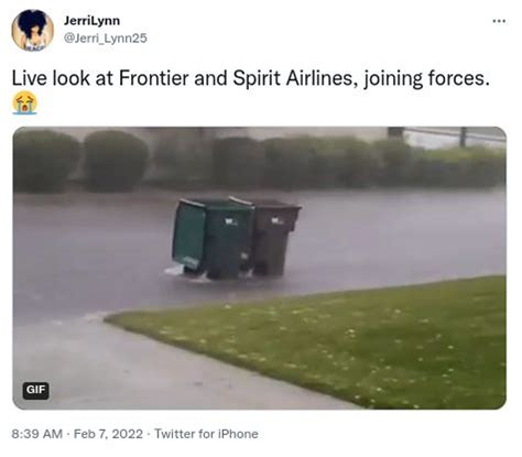 The Funniest Reactions To The Spirit And Frontier Airlines Merger