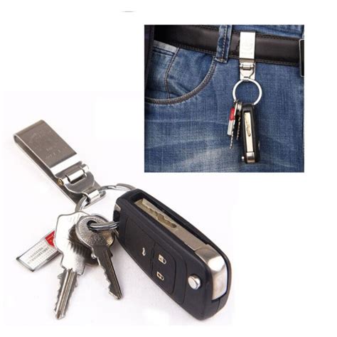 Anti Lost Belt Key Holder Key Clip Detachable Keyrings For Keys Belt