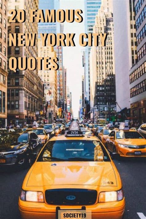 20 Famous New York City Quotes Society19