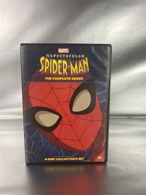 Spectacular Spider Man The Complete Series 8 Disc Dvd Box Set Marvel