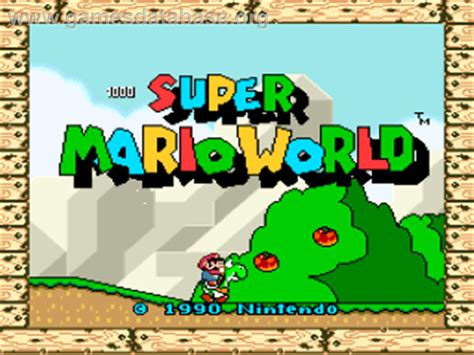 Retro Gaming El Super Mario World Snes Super Mario Wo