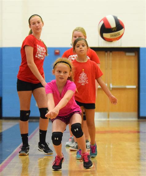 north iredell high school youth volleyball camp 6 29 2016 sports